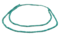 The Bead Chest Teal Afghan Stone Saucer Heishi Beads: 2mm Jewelry Crafting Supply | Full Strand